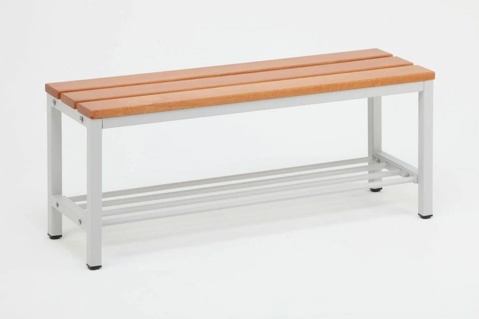 Szagato Umkleidebank mit Schuhrost 100x30 Umkleide Sitzbank Umkleidesitzbank - Bild 1 von 1