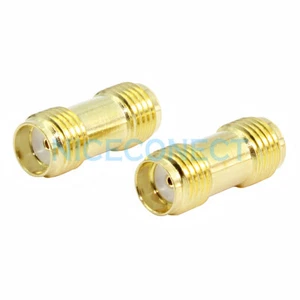5x SMA hembra Jack a SMA hembra Jack adaptador RF coaxial conector unión Wifi - Imagen 1 de 4