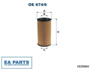 Oil Filter for GENESIS HYUNDAI KIA FILTRON OE 674/6 - Image 1 of 3