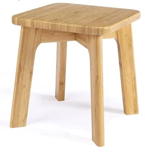 Solid bamboo Step Stool - new in box - Picture 1 of 4