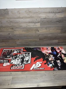 Persona 5 GameStop Display Werbeschild Poster - Bild 1 von 15