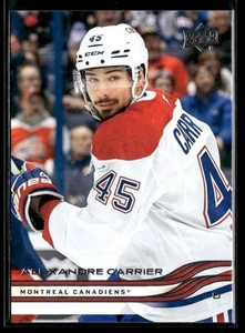 2025-26 Upper Deck #91 Alexandre Carrier - Picture 1 of 2