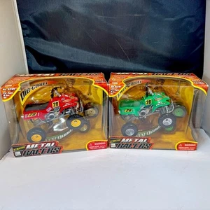 Toy Things #9201 Diecast Metal Racers ATV Quad MX w/ Accessories New In Box (2) - Picture 1 of 8