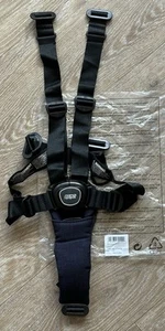 ⭐️ Mamas & Papas ARMADILLO XT FLIP XT 2 3 OCARRO ARNÉS NEGRO Y ALMOHADILLA AZUL MARINO NUEVO - Imagen 1 de 3
