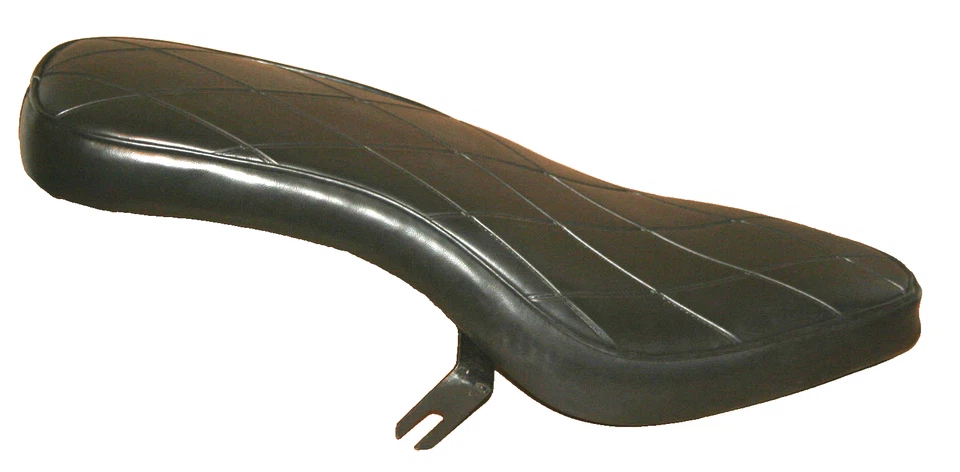 Giuliai Diamond Stitch 座椅 Shock Mount Harley XL Ironhead Sportster 1959-78 — 第 1/4 张图片