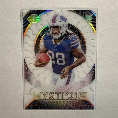 2022 Panini Illusions #M-19 James Cook Mystique Black #/50 - Image 1 of 2