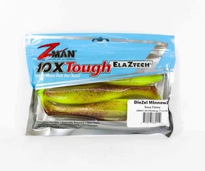 Zman Soft Lure Diezel MinnowZ 7 Inch 3/Pack Sexy Penny (2119) - Picture 1 of 6