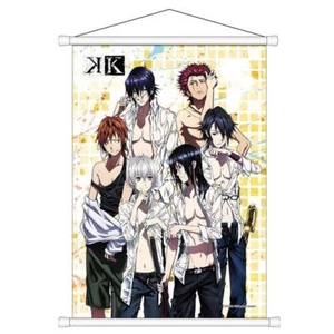 arazzo poster tessuto pergamena parete progetto K anime Misaki Reisi Suoh Mikoto shiro - Foto 1 di 2