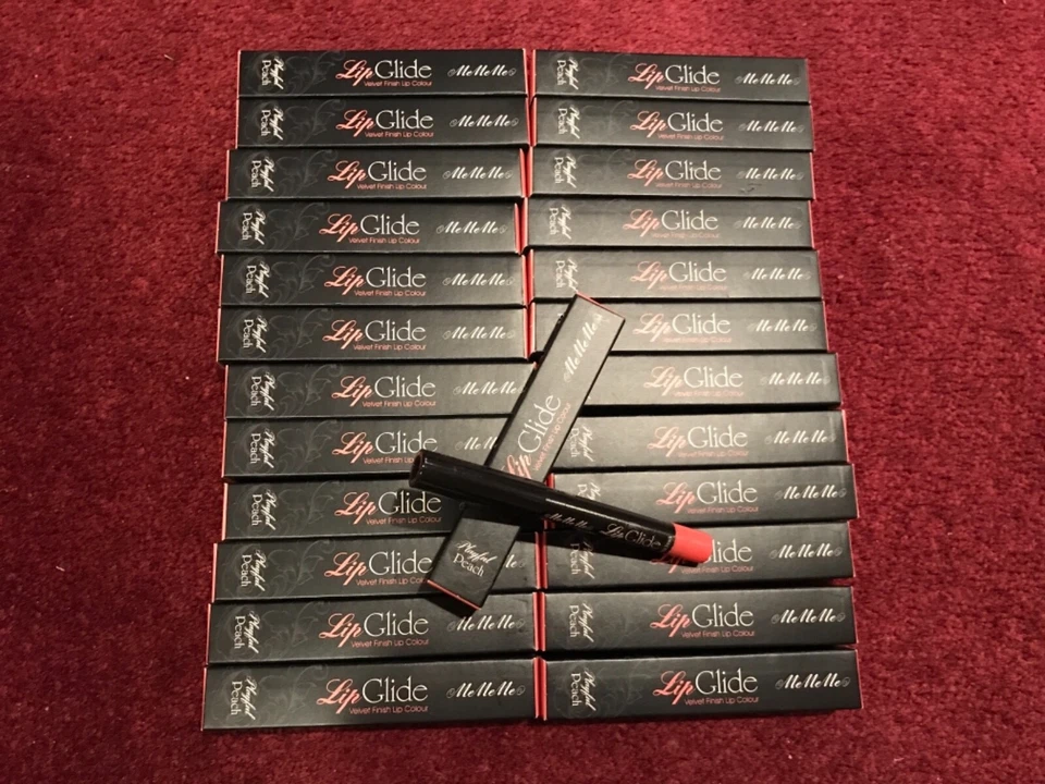 25X MEMEME COSMETICS Lápiz labial deslizante en melocotón juguetón NUEVO AL POR MAYOR lote Foto 1 de 4