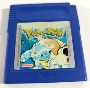 Jeu Game Boy en loose VF Pokemon Version Bleue FRA Pile neuve Envoi suivi - Photo 1/2