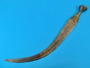 Antique 19 Century African Africa Short Sword Large Fighting Knife - Picture 1 of 16