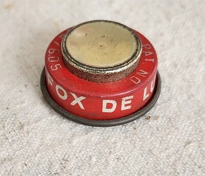 VINTAGE RED FOX DE LUXE BIRRA RICHIUDIBILE TAPPO SUPERIORE BOTTIGLIA GODITI GUARNIZIONE IN GOMMA - Foto 1 di 6