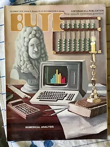 BYTE - December 1979 - Numerical Analysis - FREE SHIPPING - Picture 1 of 1