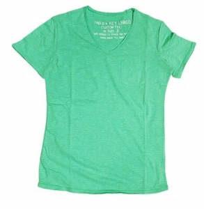 Key Largo Herren Basic TShirt türkis V-Neck  T00780 MT WATER - Bild 1 von 1