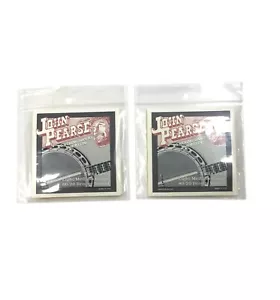 John Pearse Banjo Strings 2-Packs 80/20 Bronze Wound Lt / Med Gauge Extra Long - Picture 1 of 5