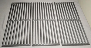 Gusseisen Kochgitter 3 Stück 8,2 Zoll x 17,8 Zoll. 24,6 Zoll x 17,8 Zoll zusammen - Bild 1 von 10