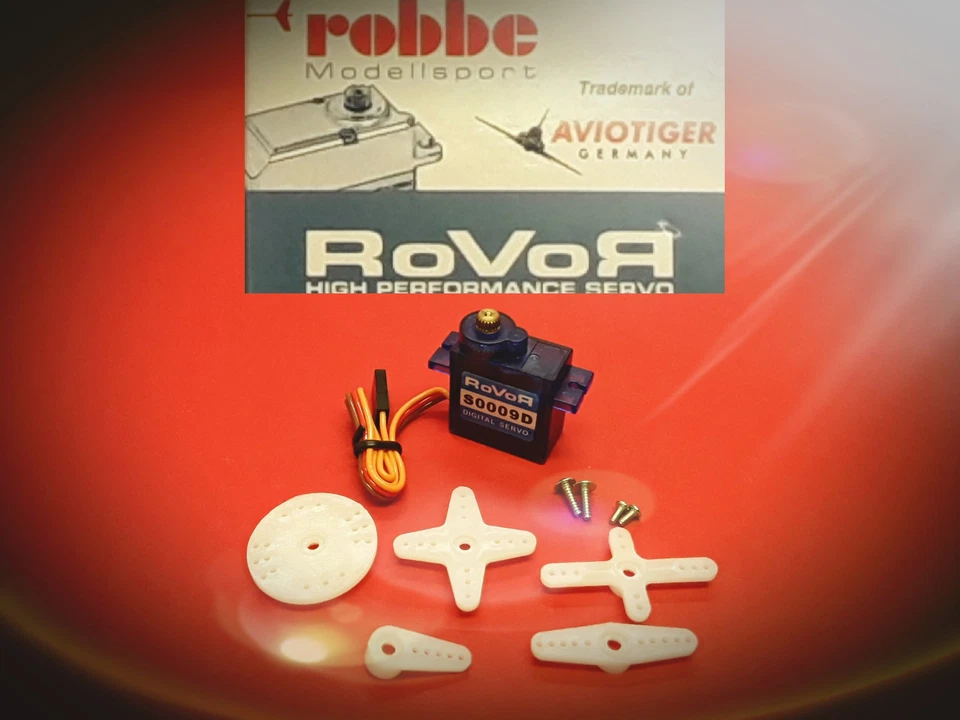 Servo ROVOR S0009 DIG MG ROVOR High Performance Servo Nr.: S0009D v. robbe - Bild 1 von 1