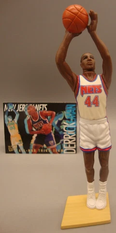 1997 LOOSE STARTING LINEUP SLU FIGURE DERRICK COLEMAN NEW JERSEY NETS Cover
