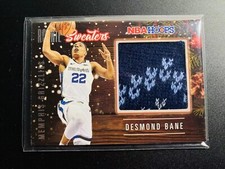 2020-21 Panini NBA Hoops Rookie Sweaters Desmond Bane #RSW-DBA Rookie RC Relic