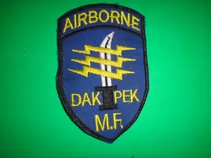 US Special Forces AIRBORNE DAK PEK M.F. Mike Force Patch From Vietnam War Era - Picture 1 of 3
