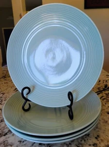 Royal Doulton Gordon Ramsay Maze Teal Light Blue Dinner Plate x 4 - Picture 1 of 2