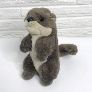 PLUTI NOVA German Plush OTTER Rare Made in Germany - Picture 1 of 10