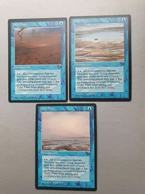 Tidal Flats x3, MTG Fallen Empires (1994) Common Blue Enchantment NM - Image 1 of 2