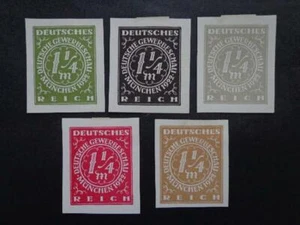 Probe Proof Trial Essay Full set Deutsche Gewerbeschau München Munich 1922 - Picture 1 of 1