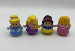 Lot 4 Fisher Price Little People Disney Princess - Picture 1 of 6