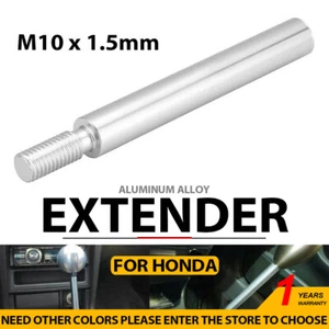 M10 * 1.5mm plata Extensión de la perilla de cambio para palanca de cambios Extender PARA Honda - Imagen 1 de 6