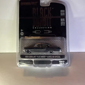 2016 Greenlight 1/64 Black Bandit S15 / 1955 Cadillac Fleetwood Series 60Special - Picture 1 of 3
