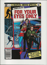JAMES BOND For Your Eyes Only #1 1981 .MARVEL COMICS. A Marvel Movie Special.