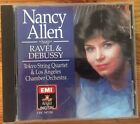 Nancy Allen Plays Ravel & Debussy CD 1990 EMI Music Distribution