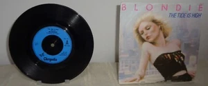 BLONDIE -THE TIDE IS HIGH 7'' P/S SINGLE 1980 CHRYSALIS CHS 2465 VINYL VG £5.24 - Foto 1 di 2