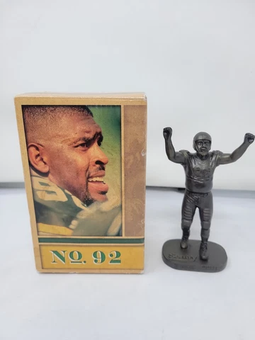 Reggie White Green Bay Philadelphia 2005 SGA Retirement Figure RARE#92 MIOP Cover