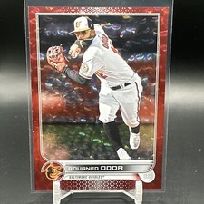 2022 Topps Update Rougned Odor Red Foilboard  195/199 Orioles