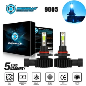 9005 HB3 360° LED Headlight Bulbs High Beam Conversion Kit 2200W 330000LM 8000K - Bild 1 von 12