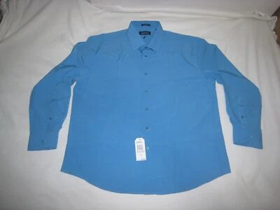 Camisa social masculina Nautica ajuste clássico manga longa botão - Imagem 1 de 3