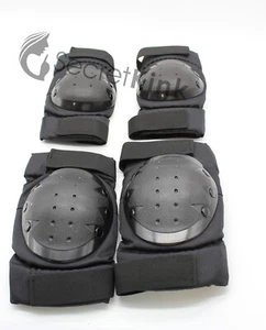 Human Pup Puppy Pads Knee and Elbow Adjustable Sticky Straps Pet Play Fetish - Picture 1 of 1