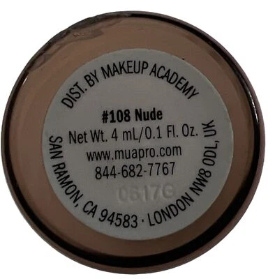 MUA Make Up Academy Luminizing Lip Gloss # 108 NUDE (New/Sealed) Discontinued - Изображение 1 из 4