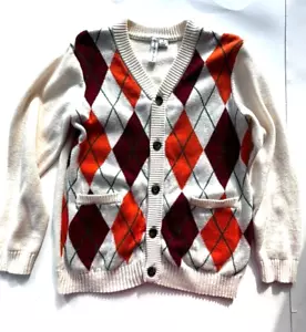 Janie and Jack Preppy Cardigan Size Boys 5 - Picture 1 of 11