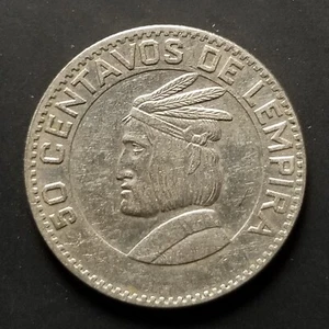 1967 Honduras 50 Centavos KM #80 World Coin - Picture 1 of 2