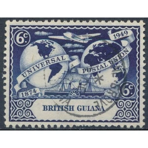 75th Anniv of UPU: 6c - British Guiana 1949 - FH - SG 325 - Bild 1 von 2
