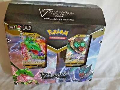 Pokémon V Kampf Deck - Battle RAYQUAZA vs. UHAFNIR - NEU & OVP & DEUTSCH - Bild 1 von 4