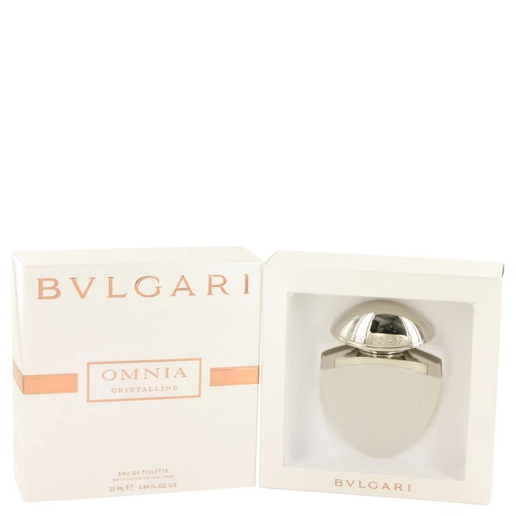 Omnia Crystalline Eau De Toilette Spray Por Bvlgari 0.85 OZ Eau De Toilette Spray Foto 1 de 1