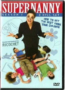 SUPER NANNY - Complete Season 1 - 10 Episodes (DVD 2004) Jo Frost - Picture 1 of 5