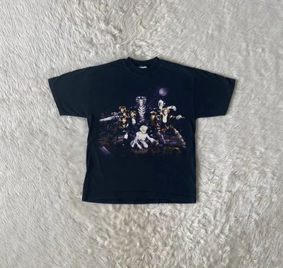 Camiseta De Colección Cats Broadway Musical 1981 Gráfica Niños L Negra Años 90 Fundida 2 Caras Foto 1 de 4