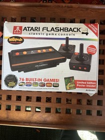 Atari Flashback 4 Classic Game Console 76 games No Poster