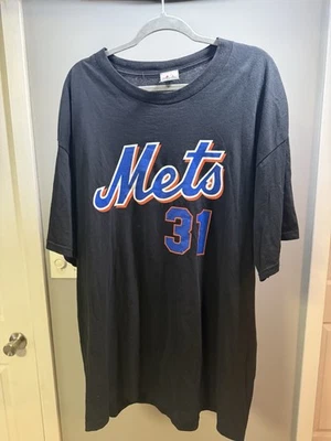 NEW Vintage Mike Piazza New York Mets #31 T-Shirt XXL - Image 1 of 2