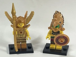 LEGO CMF Minifigures Aztec Warrior Series 7/ 15 Flying Warrior Lot Retired Read - Picture 1 of 16